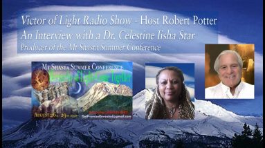 Victor of Light Radio Show - Host Robert Potter Interview with Dr. Celestine Iisha Star 6-2021