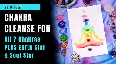 Unblock ALL 7 Chakras PLUS Earth Star & Soul Star Chakra ✨ FULL Chakra Cleanse