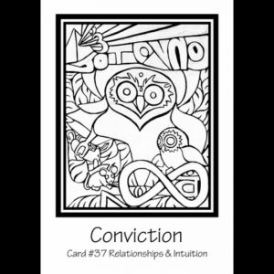 Coloring your way to Mastering Conviction Window #58 - Root to Crown