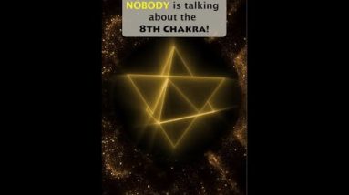 NOBODY is talking about the 8th Chakra! 🟡 (Soul Star Chakra Frequency) #shorts #chakra #merkaba