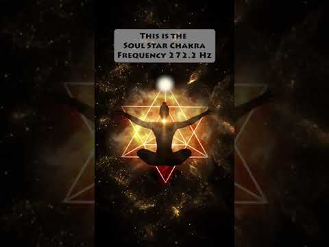 NOBODY is talking about the 8th Chakra! 🟡 (Soul Star Chakra Frequency) #shorts #chakra