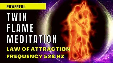 Twin Flame Meditation 🔥 POWERFUL 528 Hz Frequency 💖 2222 Angel Number 💓