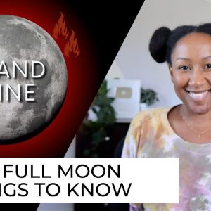 Full Moon October 9th - 5 Things to Know ♈️🔥