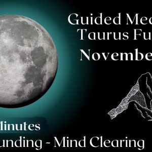 Guided Meditation Full Moon & Eclipse November 2022 🌖