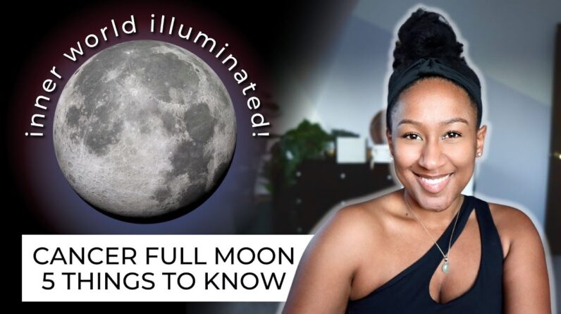 Full Moon January 6th - 5 Things to Know ♋️????