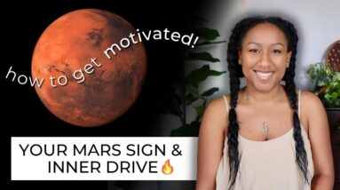 Your Mars Sign & Productivity! What it means.