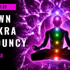 Crown Chakra Meditation 🪷 POWERFUL Crown Chakra Healing Frequencies to CONNECT WITH SOURCE!