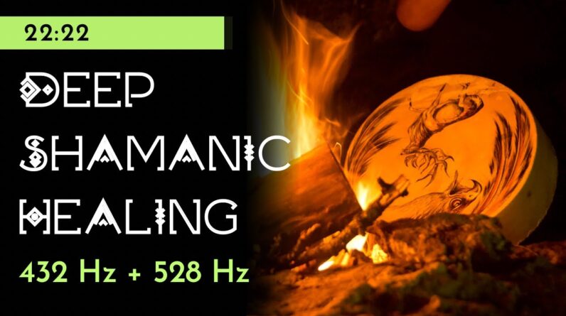 Shamanic Drumming - DEEP HEALING ???? JOURNEY with 432 Hz & Tibetan Sound Bowls
