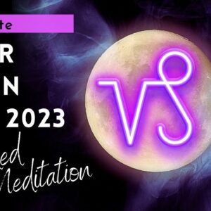Full Moon Meditation July 2023 ????♑ Energy Cleansing & Healing Frequencies ????