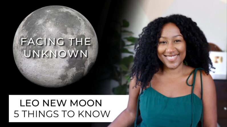 New Moon August 16th - 5 Things to Know ✨