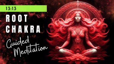 LET GO of Fear  & Worry: Root Chakra Meditation (GUIDED) - Chakra Series Part 1