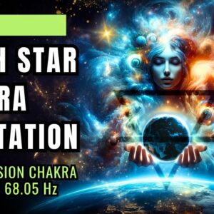 Earth Star Chakra Music | Connect with 68.05 Hz Earth Star Energy