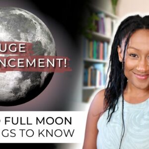 Full Moon February 23rd/24th - 5 Things to Know 🌕🎉