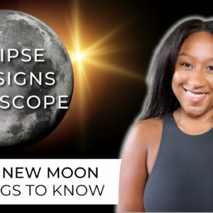 New Moon April 8th - ALL SIGNS HOROSCOPE - Aries Eclipse 2024