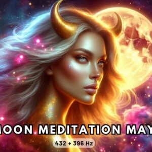 New Moon Meditation: Healing Frequencies For The Taurus Moon (May 2024) 🌸🌕✨